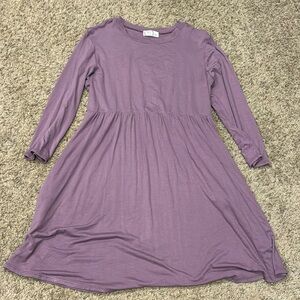 Maurice’s light purple 3/4 sleeve dress - size large